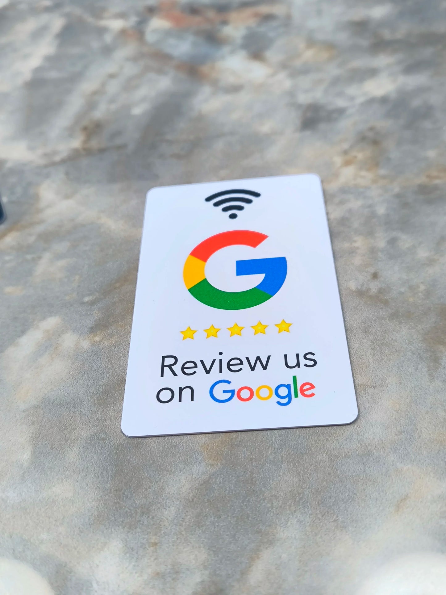 NFC Google Review Card